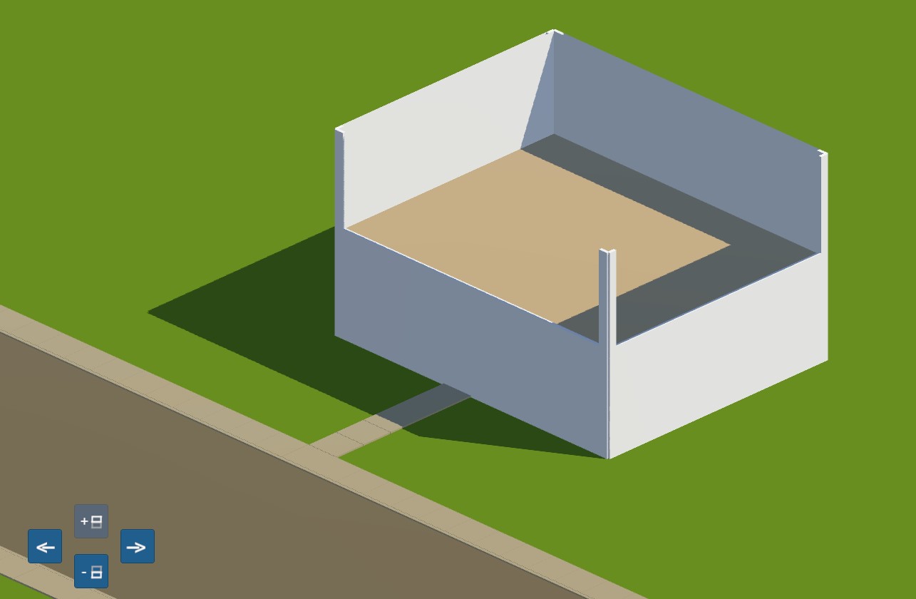 Screenshot from the Life Simulator example scene